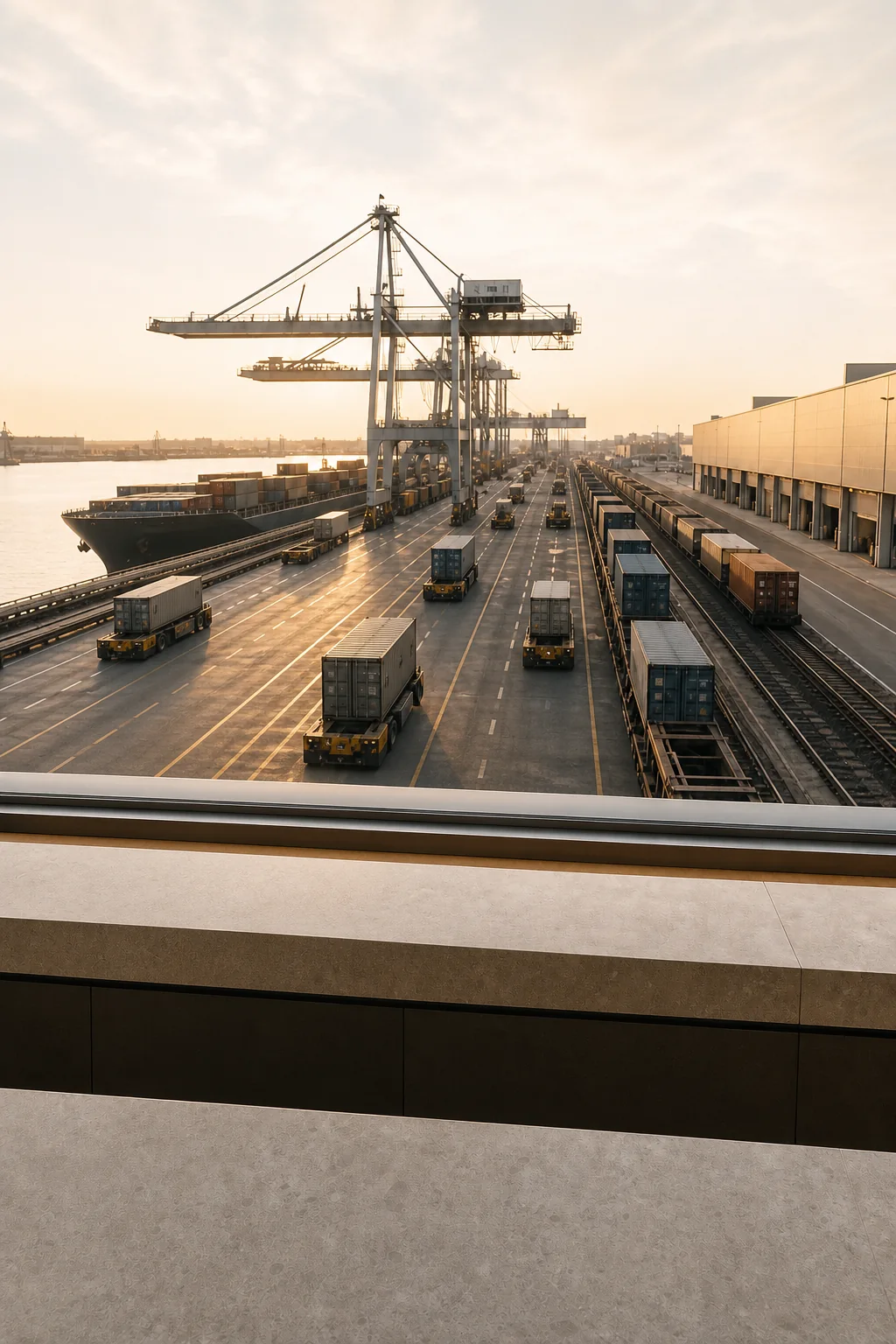 Handel, Finanzierung und Logistik als zusammenhängende Handelsstruktur